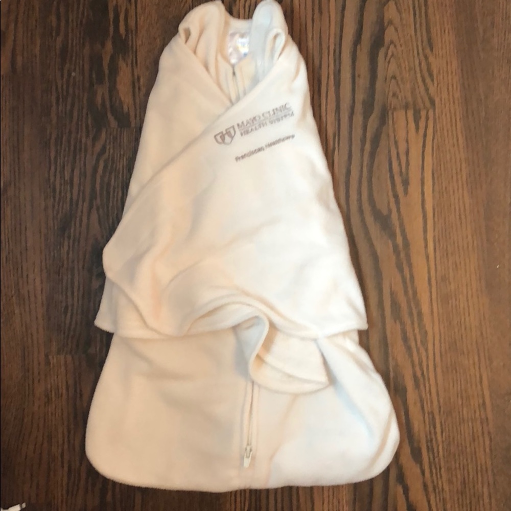 Ivory fleece sleep sack